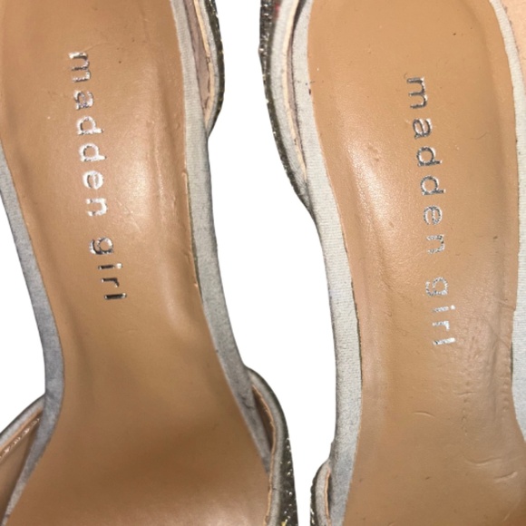 Madden Girl Sparkly Rhinestone Heels – 4” Chunky Hee - Picture 7 of 7